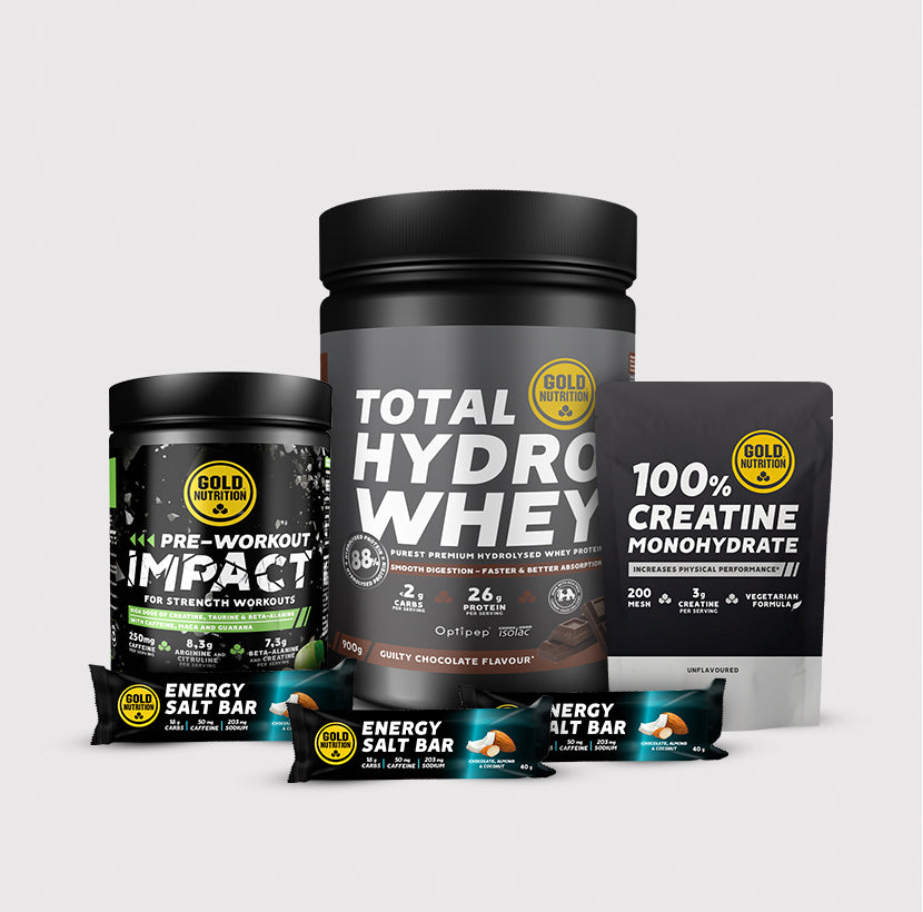 Conjunto de produtos Fast Bundle do kit Fernando Pimenta, com itens esportivos e acessórios para remo.