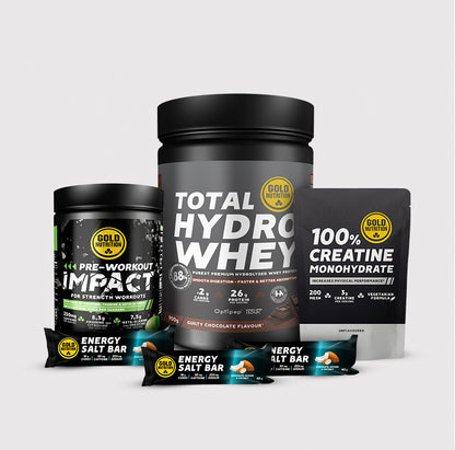 Conjunto de produtos Fast Bundle do kit Fernando Pimenta, com itens esportivos e acessórios para remo.